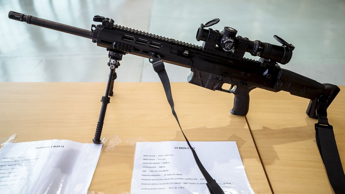 České pušky se budou montovat na Ukrajině